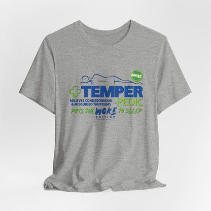 DK185: Temper-pedic - Unisex S/S T-Shirt