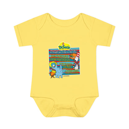 DK64: Doctored Seuss (Dirty Dr. Sucio) - Infant Sized Onsie