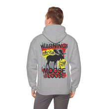 Load image into Gallery viewer, Moose Lodge 2427 - Loose Moose - Hooded Sweatshirt (Front &amp; Back Print)
