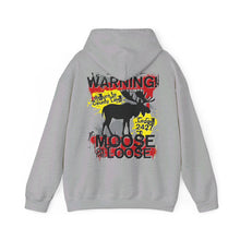 Load image into Gallery viewer, Moose Lodge 2427 - Loose Moose - Hooded Sweatshirt (Front &amp; Back Print)
