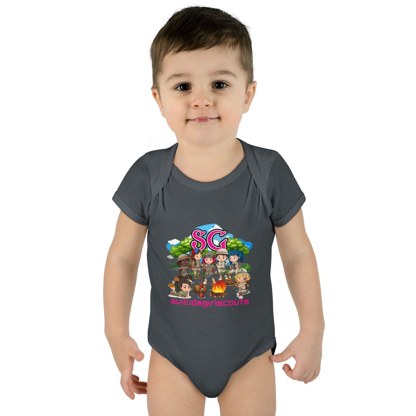 DK66: Suicide Girlscouts - Infant Sized Onsie