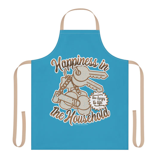 DK224: The Keys To Life - Twill Kitchen Apron