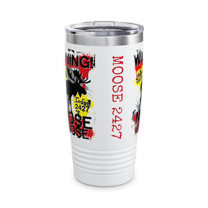 Moose Lodge 2427 - Loose Moose - Ringneck Tumbler, 20oz