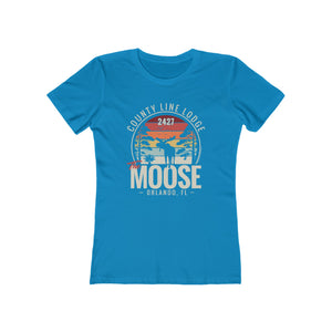 Moose Lodge 2427 - Florida Moose Sunset - Women's T-Shirt (Front Print Only)