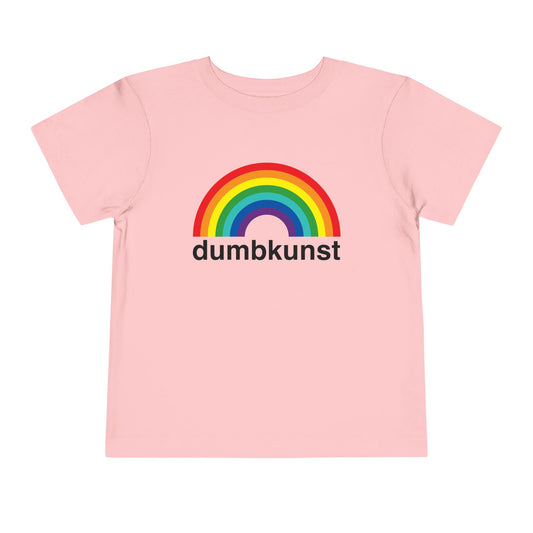 DK16: Dumb Kunst Under the Rainbow - Toddler Sized T-Shirt
