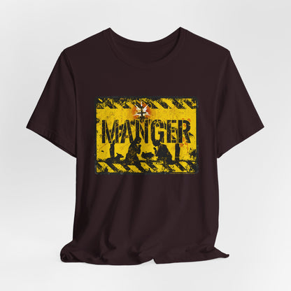 DK123: Manger Danger - Unisex S/S T-Shirt