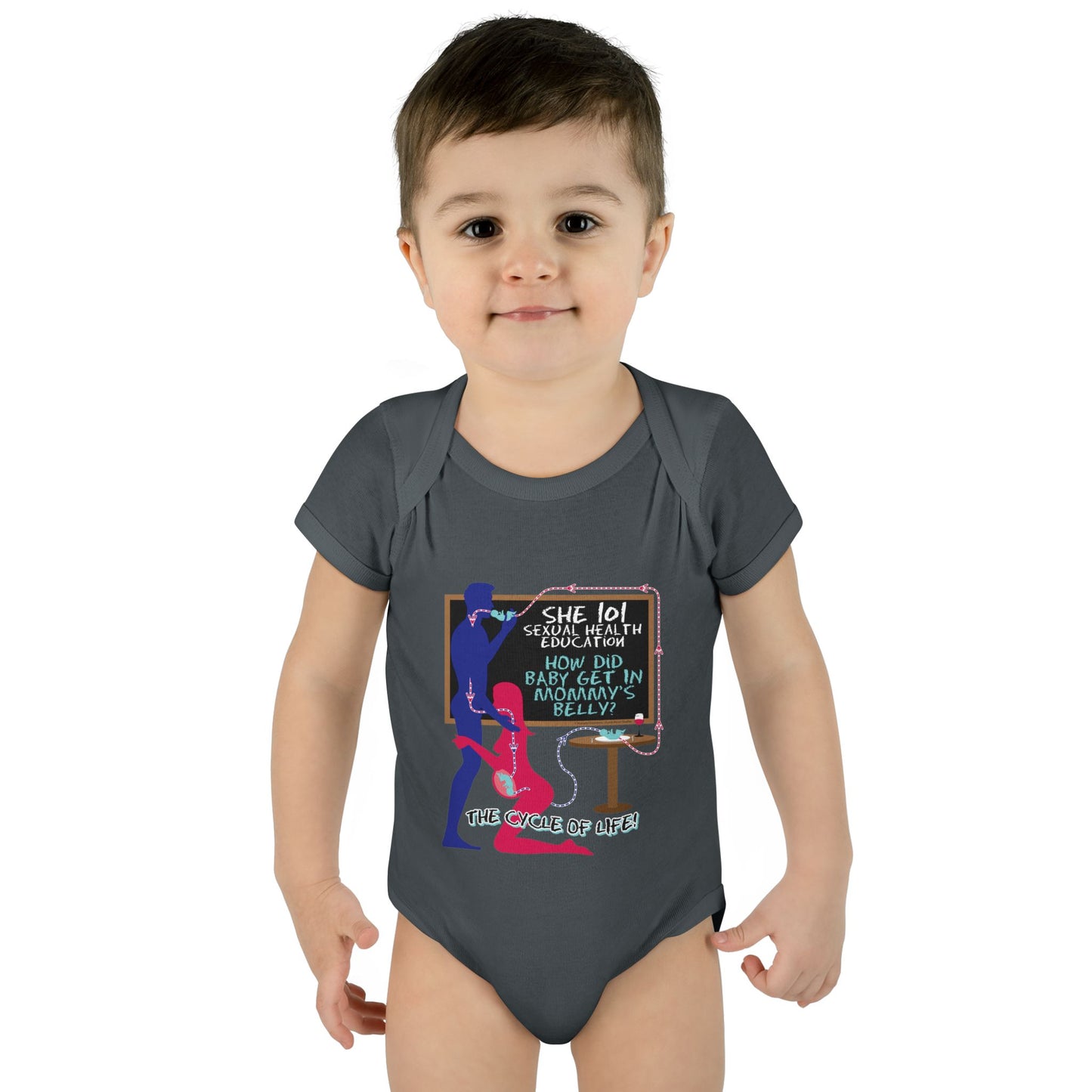 DK184: Baby In The Belly - Infant Sized Onsie