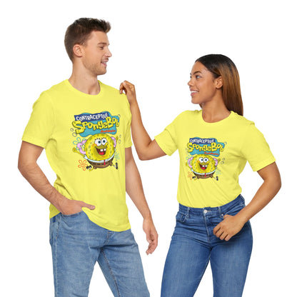 DK196: Contraceptive SpongeBob - Unisex S/S T-Shirt