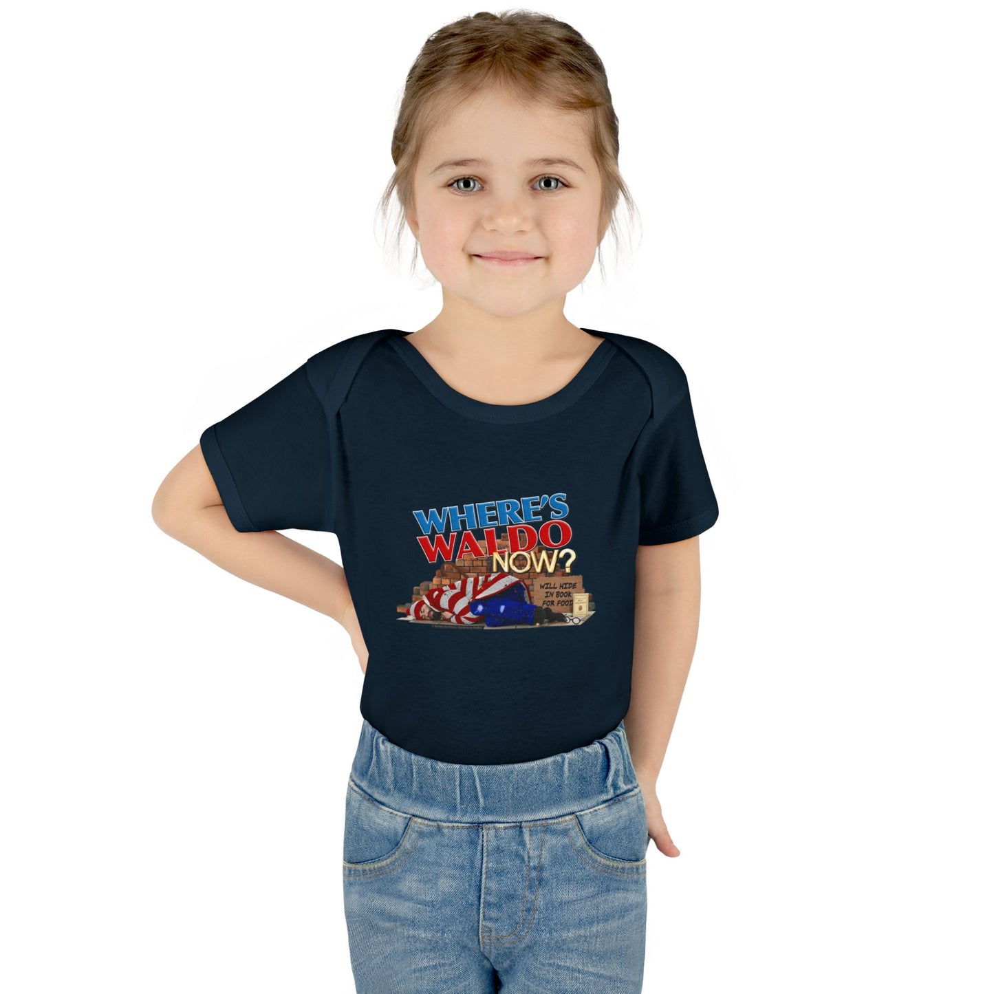 DK89: Where's Waldo Now? - Infant Sized Onsie