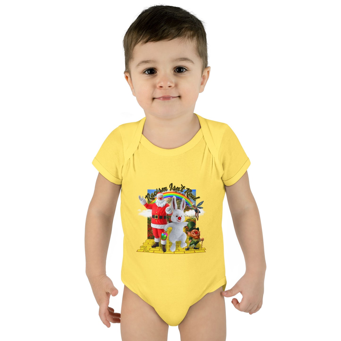 DK68: Racism Isn't Real - Infant Sized Onsie