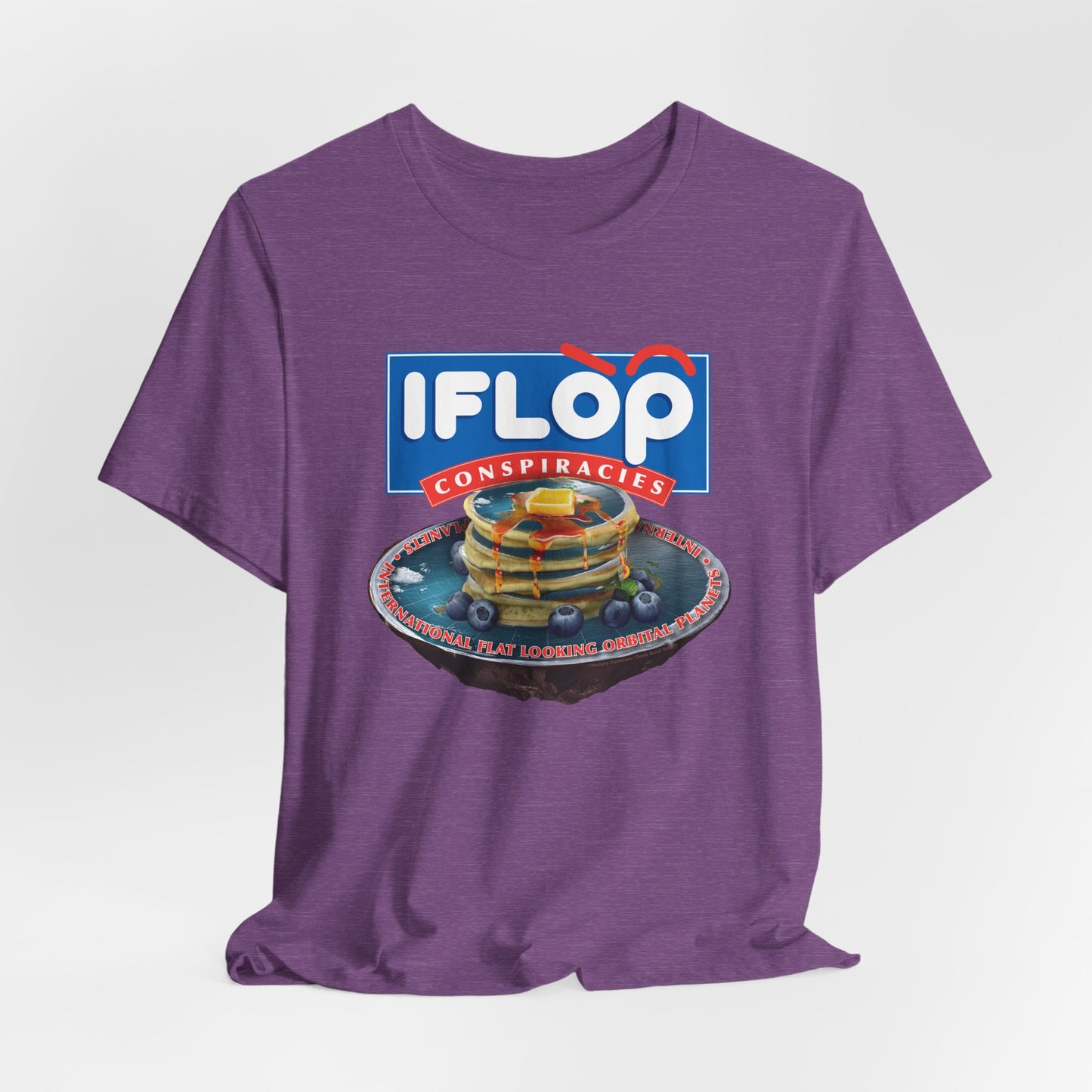 DK117: Blueberry Pancakes - Unisex S/S T-Shirt