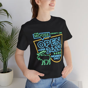 Moose Lodge 2427 - Moose Open 2427 - Unisex T-Shirt (Front Print Only)