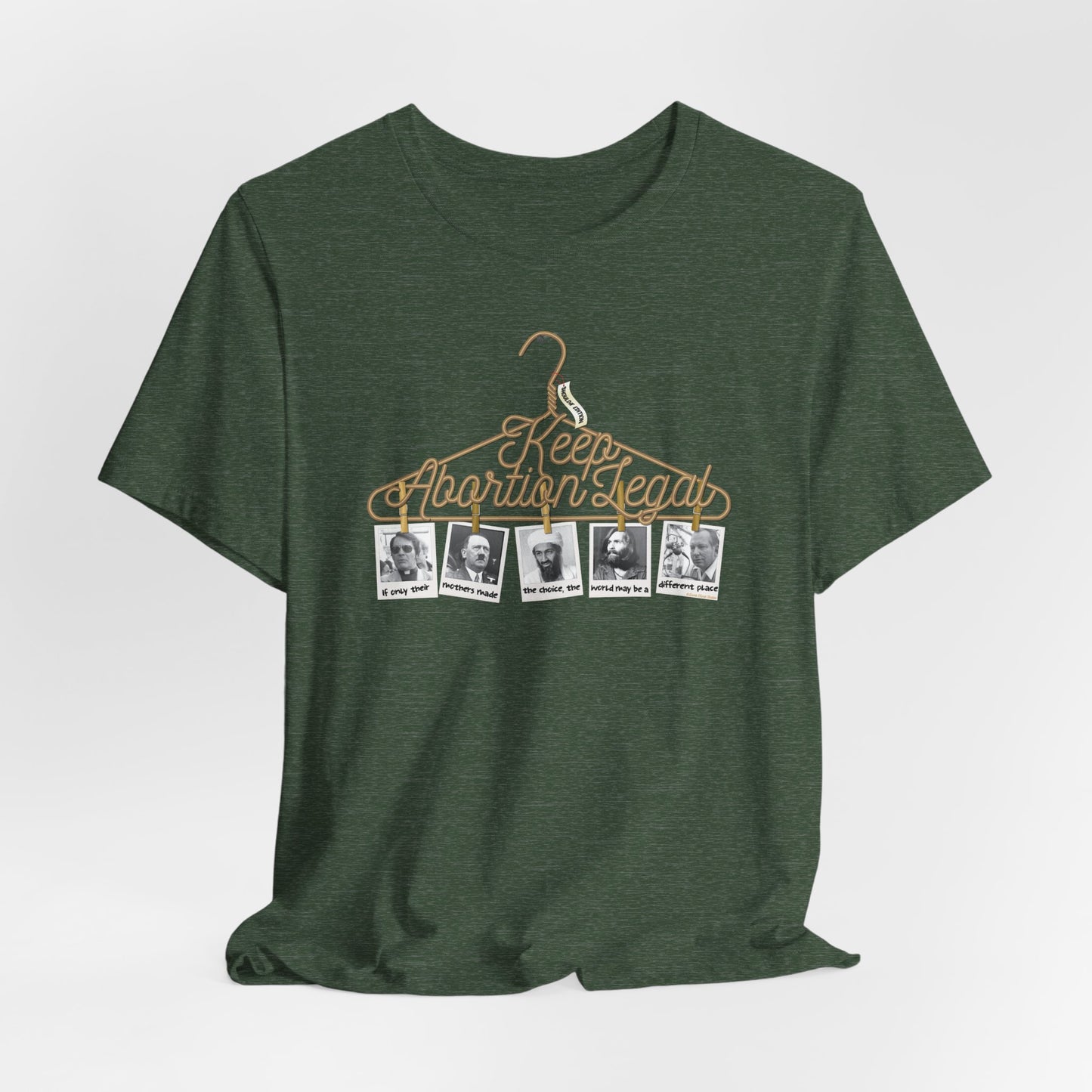 DK19: No Wire Hangers Ever (Shoulda' Edition) - Unisex S/S T-Shirt