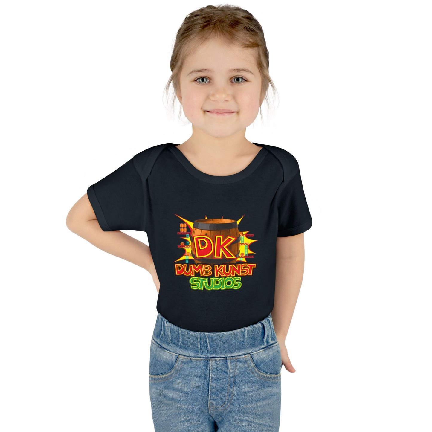 DK86: King Donkey Kunst - Infant Sized Onsie