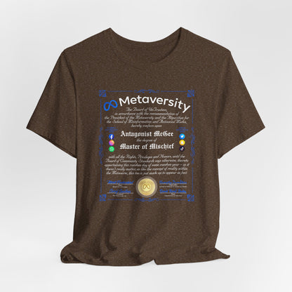 DK160: The Metaversity Of... - Unisex S/S T-Shirt