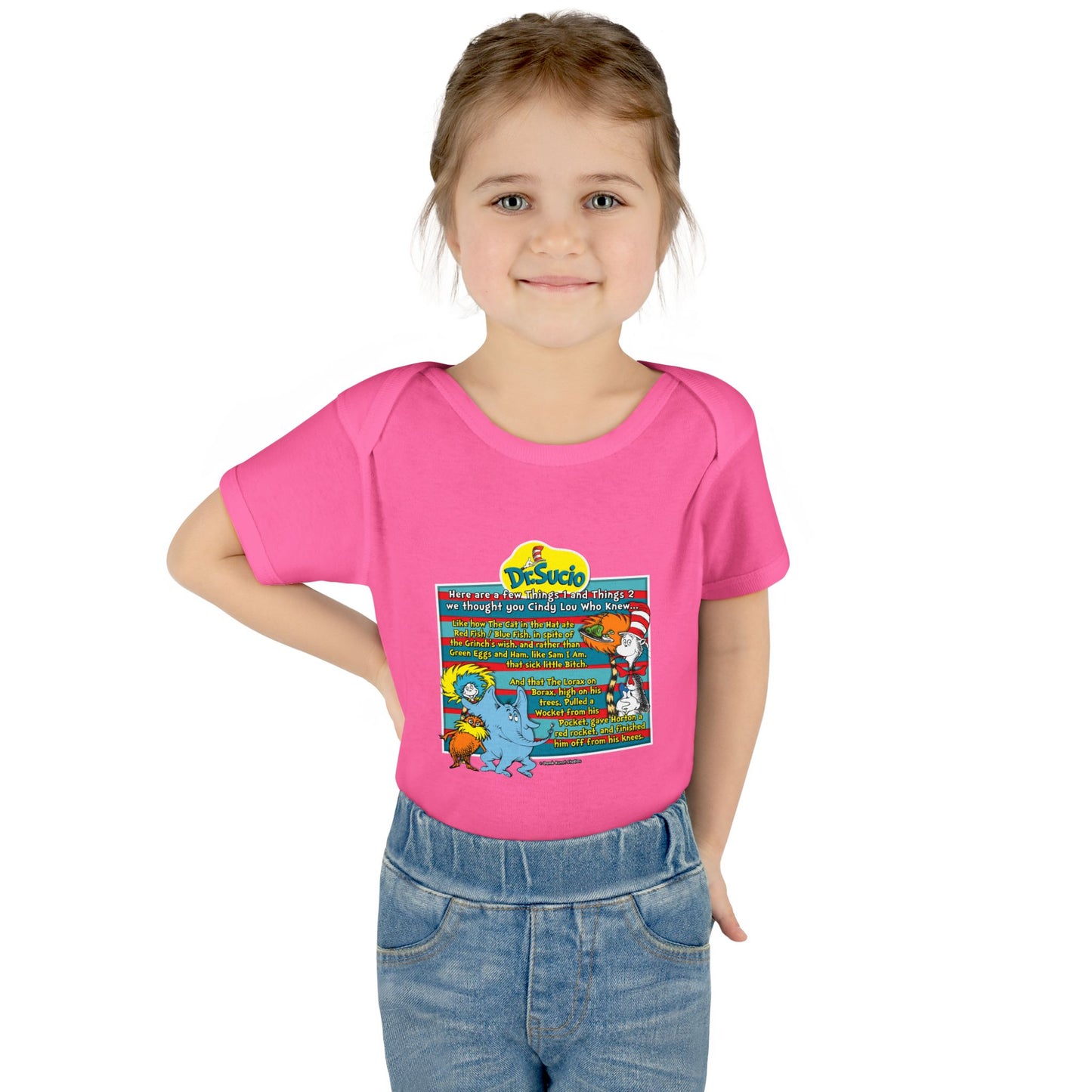 DK64: Doctored Seuss (Dirty Dr. Sucio) - Infant Sized Onsie