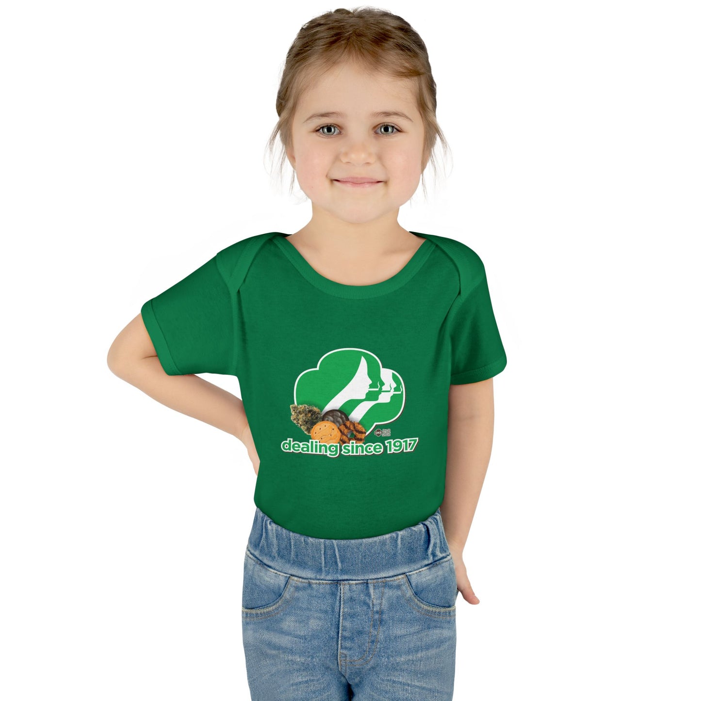DK65: Cookie Dealer - Infant Sized Onsie