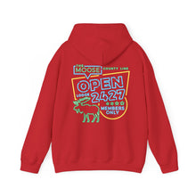 Load image into Gallery viewer, Moose Lodge 2427 - Moose Open 2427 - Hooded Sweatshirt (Front &amp; Back Print)
