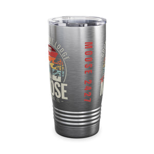 Moose Lodge 2427 - Florida Moose Sunset - Ringneck Tumbler, 20oz