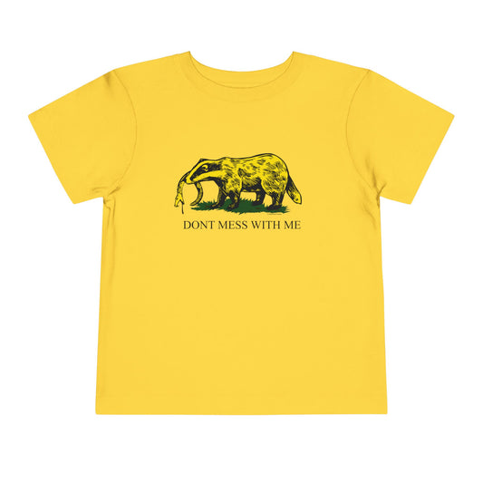 DK14: Honey Badger Don't Give a Fuck - Toddler Sized T-Shirt