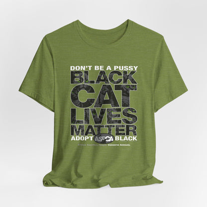 DK219: ASPCA (Black Cat Edition) - Unisex S/S T-Shirt