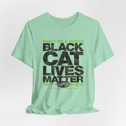 DK219: ASPCA (Black Cat Edition) - Unisex S/S T-Shirt