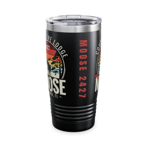 Moose Lodge 2427 - Florida Moose Sunset - Ringneck Tumbler, 20oz