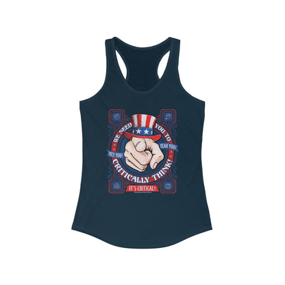 DK220: Hey You! Yeah, You! - Ladies Raceback Tank