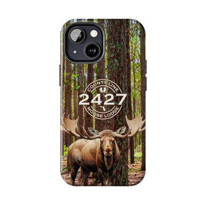 Moose Lodge 2427 - Woodlands Moose - Tough Phone Cases (Select Phone Models)