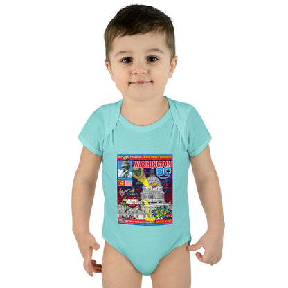 DK149: UnMARVELousington D.C. - Infant Sized Onsie