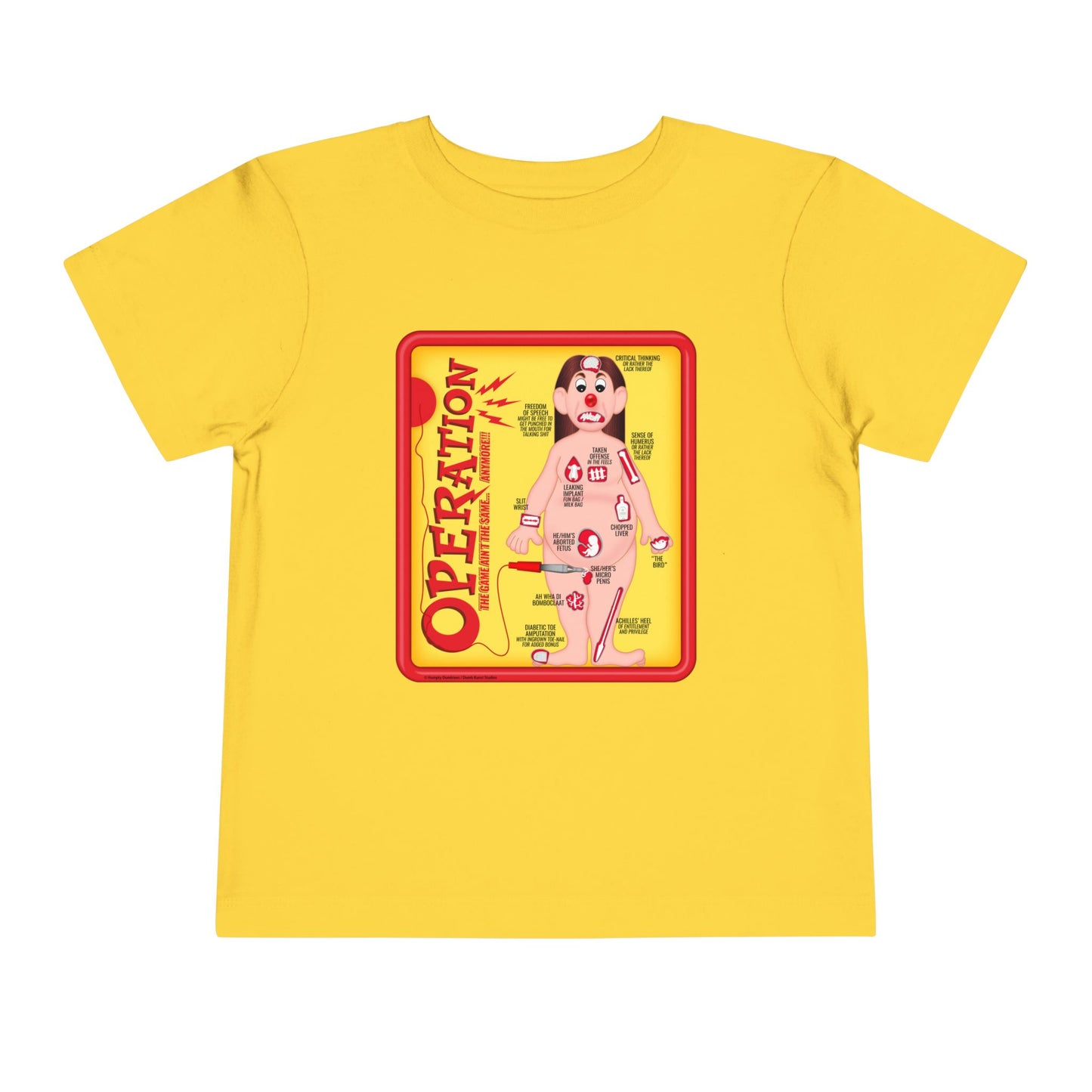 DK223: Operation - Toddler Sized T-Shirt