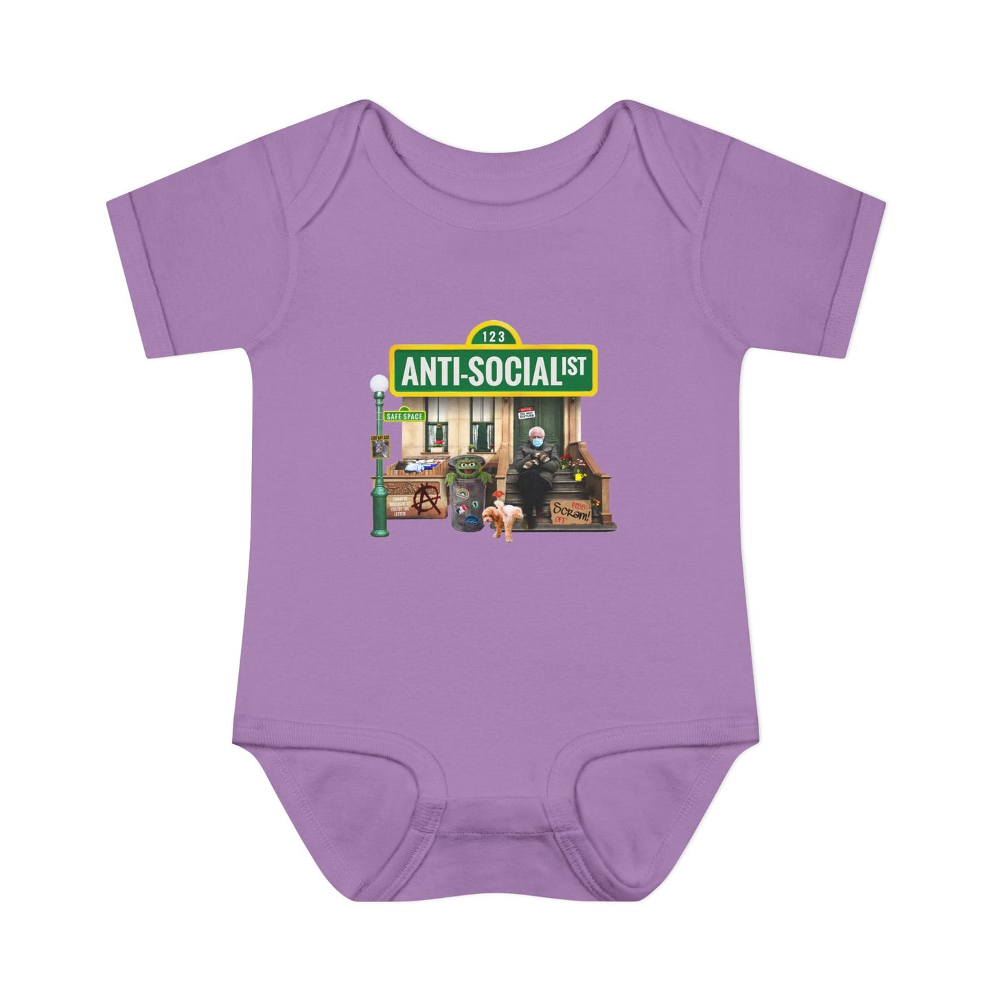 DK58: Bernie The Grouch - Infant Sized Onsie
