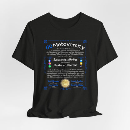 DK160: The Metaversity Of... - Unisex S/S T-Shirt