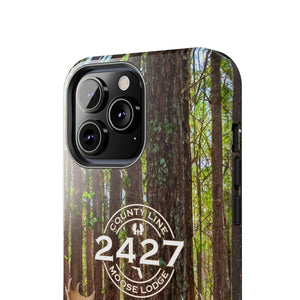 Moose Lodge 2427 - Woodlands Moose - Tough Phone Cases (Select Phone Models)