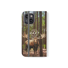 Load image into Gallery viewer, Moose Lodge 2427 - Woodlands Moose - Flip Organizational Phone Cases (Select Phone Models)
