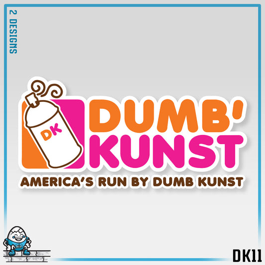DK11: America's Run By Dumb Kunst - Ladies Racerback Tank