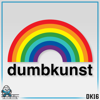DK16: Dumb Kunst Under The Rainbow - Vinyl Sticker 3pk
