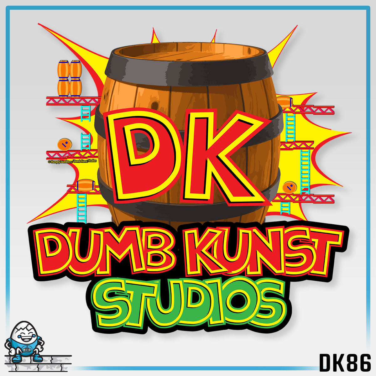 DK86: King Donkey Kunst - Infant Sized Onsie