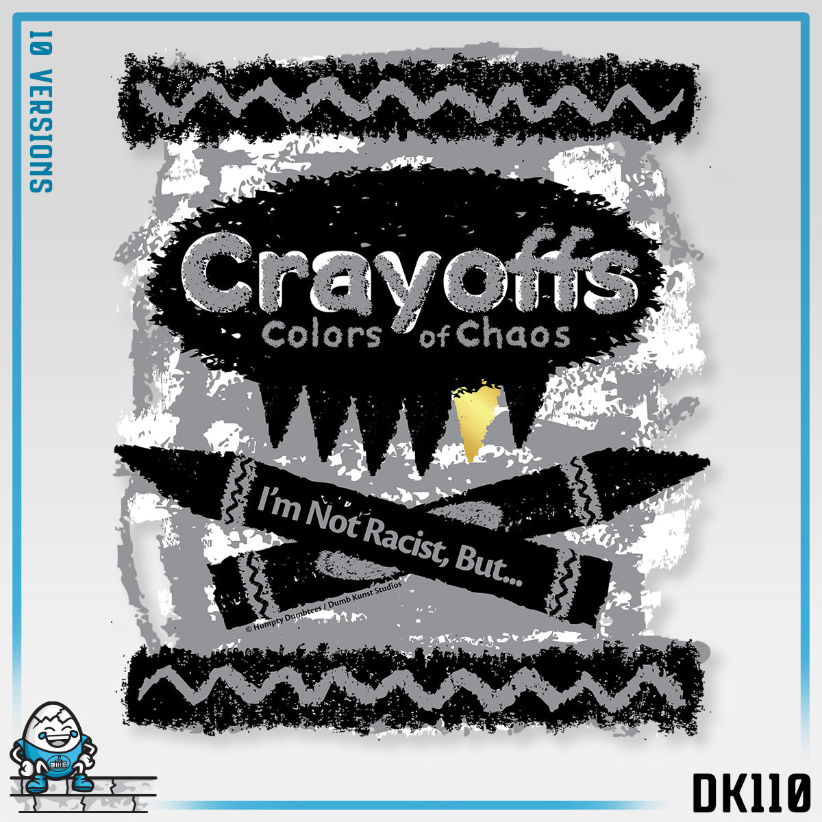 DK110: Crayoffs - Colors of Chaos - Infant Sized Onsie