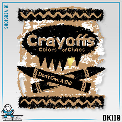 DK110: Crayoffs Colors of Chaos - Unisex S/S T-Shirt