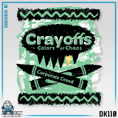 DK110: Crayoffs Colors of Chaos - Unisex S/S T-Shirt