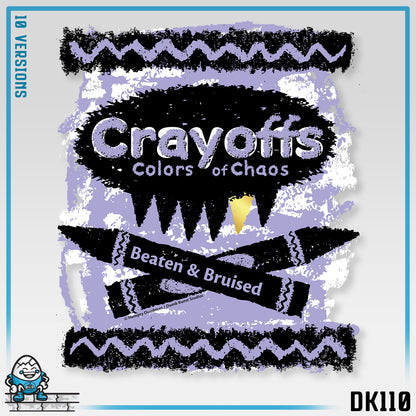 DK110: Crayoffs Colors of Chaos - Unisex S/S T-Shirt