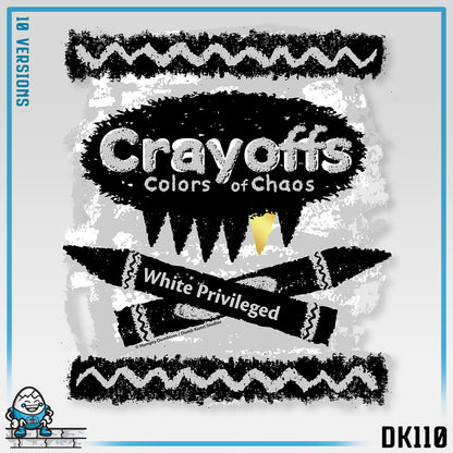DK110: Crayoffs Colors of Chaos - Unisex S/S T-Shirt