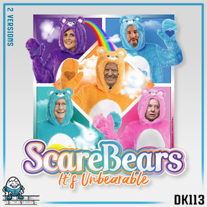 DK113: It's Unbearable (Scare Bears Edition) - Unisex S/S T-Shirt