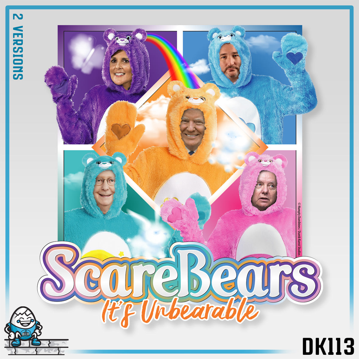 DK113: It's Unbearible - Infant Sized Onsie