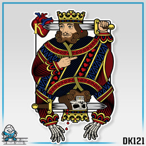 DK121: The King Is Dead (Bicycle Edition) - Unisex S/S T-Shirt