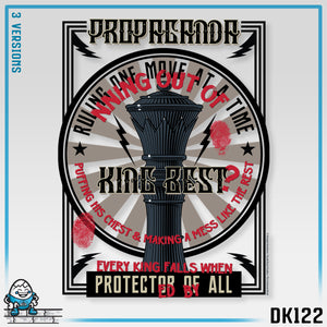 DK122: Wanted: Ransom Propaganda (Propaganda Edition) - Unisex S/S T-Shirt