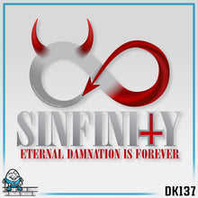 Load image into Gallery viewer, DK137: Sinfinity - Unisex S/S T-Shirt

