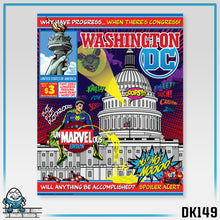 Load image into Gallery viewer, DK149: UnMARVELousington D.C. - Unisex S/S T-Shirt
