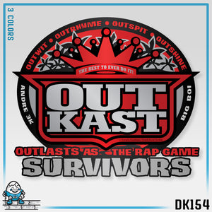 DK154: Outkast Survives - Unisex S/S T-Shirt